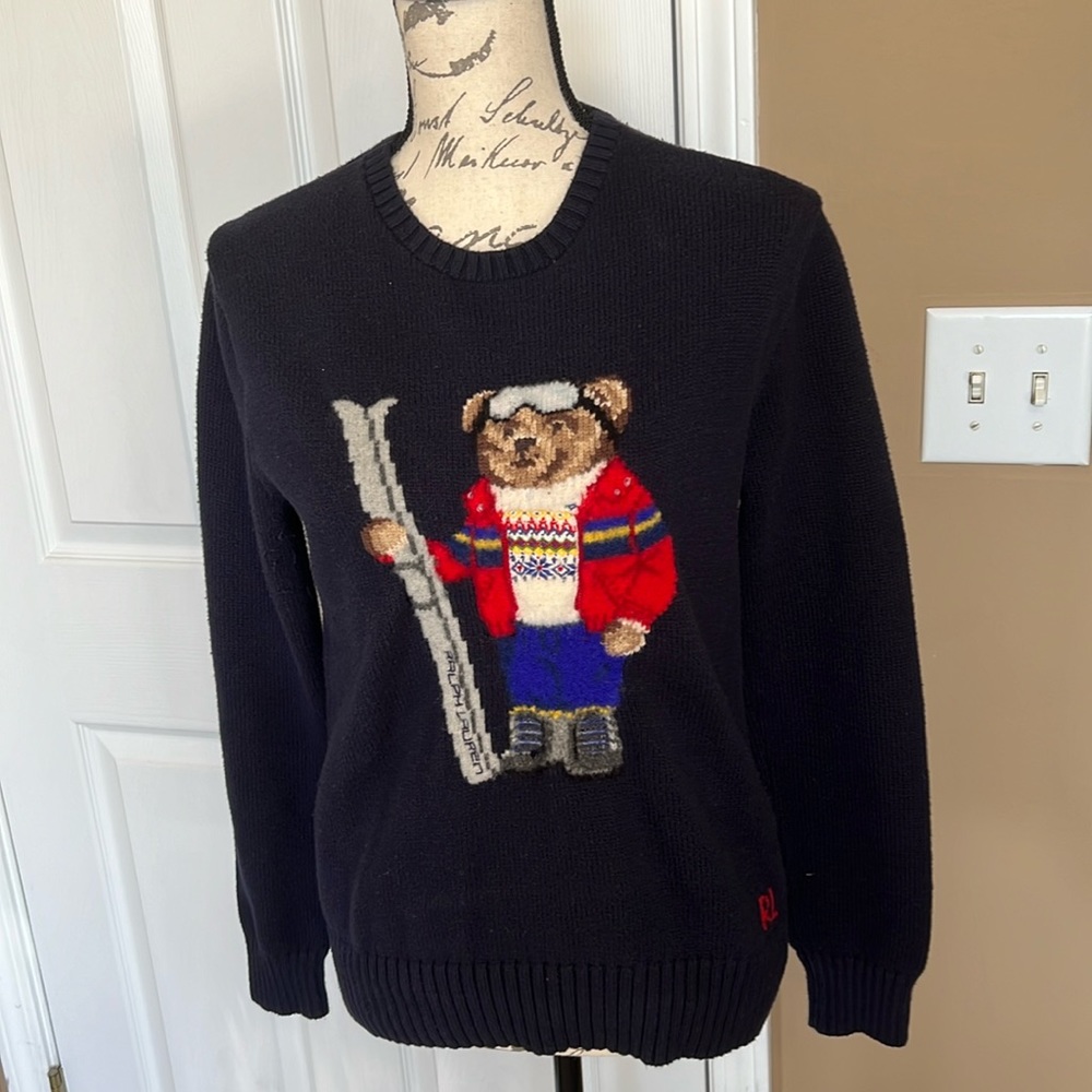 Ralph Lauren teddy bear sweater